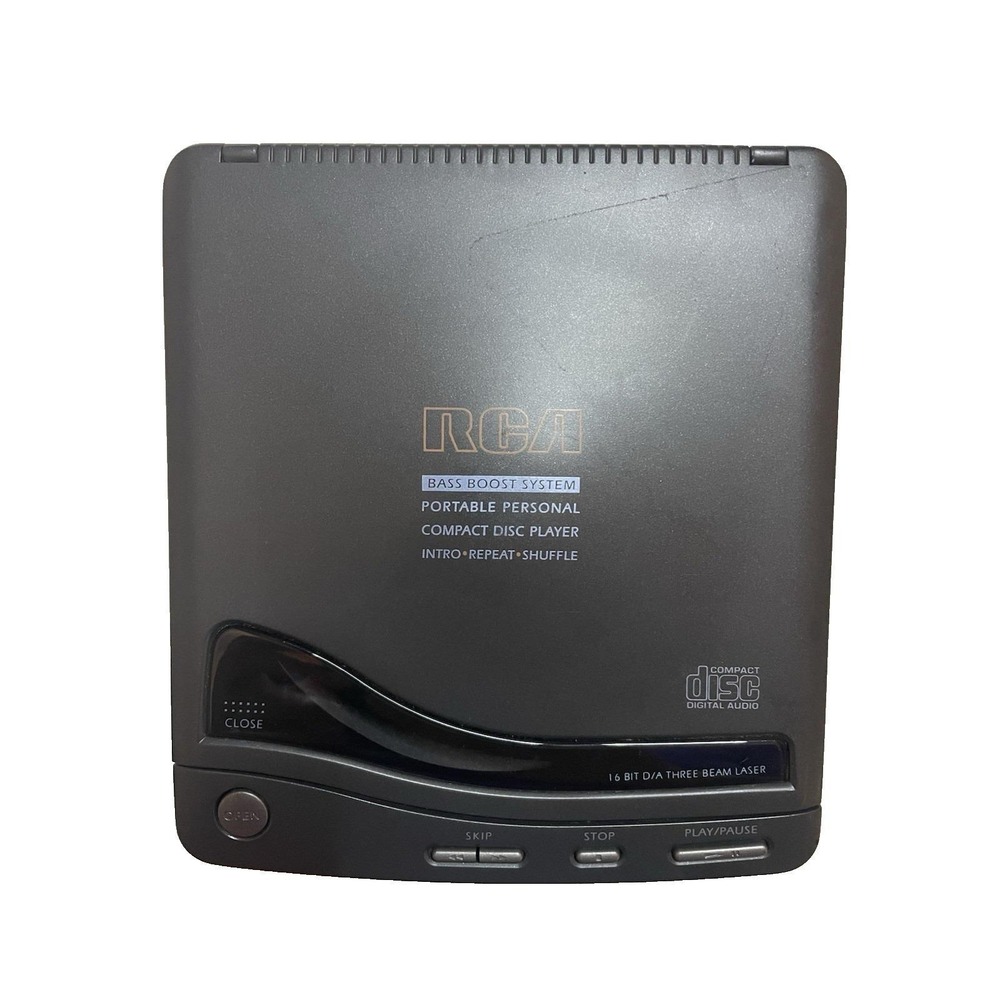 Vintage 1992 RCA RP-7901A Portable CD Player Bass‎ Boost Tested Works